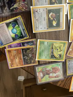 Unplayed Mint Sleeved Pokemon Cards Lot of 62 Vintage Holos and 1st Editions - Image 5