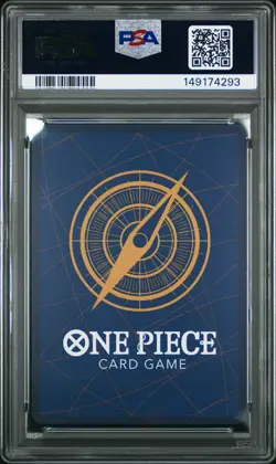2025 ONE PIECE OP11-A FIST OF DIVINE SPEED ALTERNATE ART #054 NAMI PSA 10 - Image 2