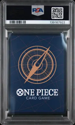 2024 One Piece OP08 Monkey D. Luffy Treasure Rare TR OP07-109 PSA 10 - Image 2