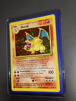 Pokemon 1999 Base Set Charizard Glurak Holo German 4/102 - Image 2