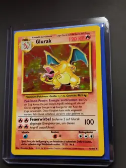 Pokemon 1999 Base Set Charizard Glurak Holo German 4/102 - Image 5