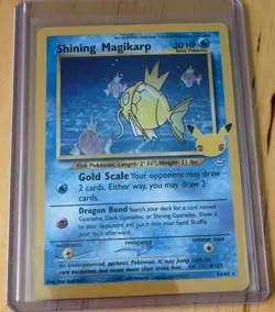 Shining Magikarp 66/64 Celebrations HOLO Unplayed/Mint Pokemon - Image 1