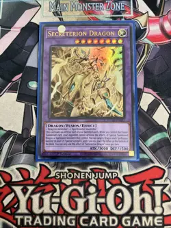 Secreterion Dragon Ultra Rare DUAD-EN037 Yugioh Dracotail - Image 1