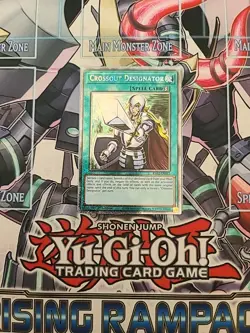 Yugioh Crossout Designator Platinum Secret Rare RA02-EN063 Yugioh - Image 1