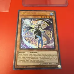 Yugioh! TCG - Dracotail Faimena - Ultra Rare - Justice Hunters - JUSH-EN002 - Image 1