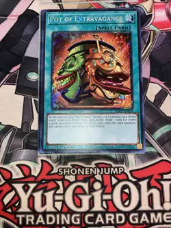 Pot Of Extravagance Platinum Secret Rare 1st Edition RA01-EN059 Yugioh - Image 2
