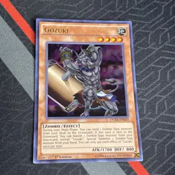Yugioh! Gozuki DUSA-EN020 Ultra Rare 1st Edition - Image 2