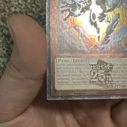 YUGIOH Ice Ryzeal (Quarter Century Secret Rare) CRBR-EN003 1st Edition Mint - Image 5