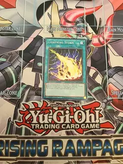 Lightning Storm Platinum Secret Rare RA01-EN061 Yugioh - Image 1
