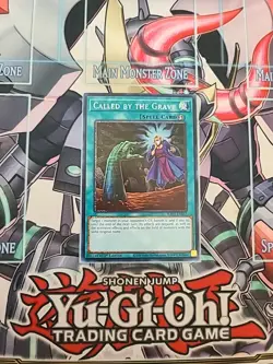 Called By The Grave Platinum Secret Rare RA01-EN057 Yugioh - Image 1