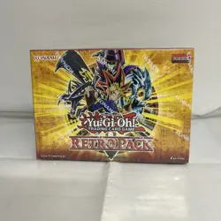 Yugioh Booster Box Retro Pack 1 ( x4 Booster Packs Per Box ) New SEALED IN HAND - Image 1