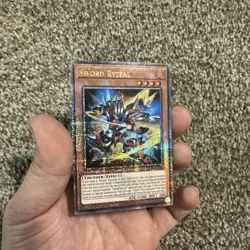 YUGIOH - Sword Ryzeal - CRBR-EN001 - Quarter Century Secret Rare - Image 1