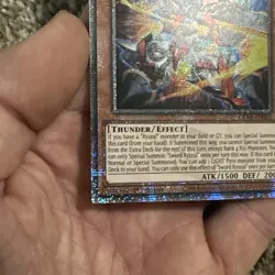 YUGIOH - Sword Ryzeal - CRBR-EN001 - Quarter Century Secret Rare - Image 5