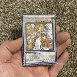 Yugioh Minerva, the Athenian Lightsworn LEDE-EN043 Quarter Century Secret NM - Image 1