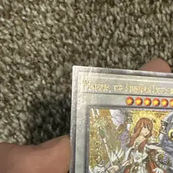 Yugioh Minerva, the Athenian Lightsworn LEDE-EN043 Quarter Century Secret NM - Image 3