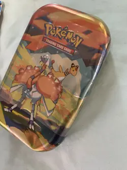 7 Pc Sealed Pokemon TCG Card Packs Collection with Coin and Mini Tin Bundle - Image 2