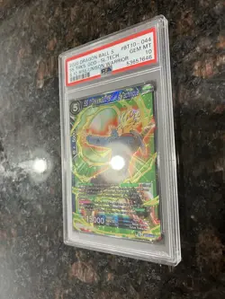 SS Trunks God Sealing Technique SR Foil Dragon Ball Super Card Game | PSA 10 - Image 2