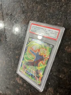 SS Trunks God Sealing Technique SR Foil Dragon Ball Super Card Game | PSA 10 - Image 5