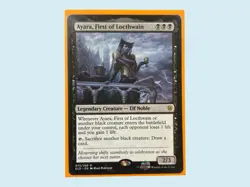 Ayara, First of Locthwain, Throne of Eldraine, NM, Magic: The Gathering MTG - Image 1