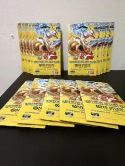 One Piece OP15 Adventure on Kami's Island Sleeved Booster Packs (Lot Of 15) - Image 1