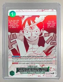 I Know You're Strong 2025 French One Piece Carrying On His Will OP13-040 Alt Art - Image 1