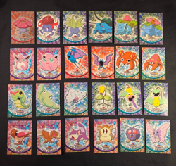 1999 Topps Pokemon TV Animation Lot Venusaur Bulbasaur 24 Cards Kanto - Image 1