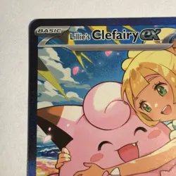 Pokemon Ascended Heroes Lillie’s Clefairy Ex SIR 280/217 PERFECT CONDITION CARD - Image 2