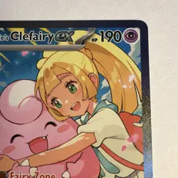 Pokemon Ascended Heroes Lillie’s Clefairy Ex SIR 280/217 PERFECT CONDITION CARD - Image 3