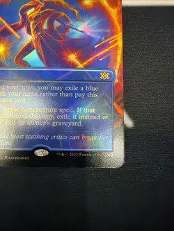 MTG: Force of Negation Borderless FOIL Card Double Masters 2022 - 346 2x2 NM x1 - Image 4