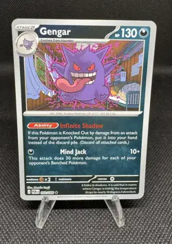 Gengar 050/088 Me03: Perfect Order Reverse Holo Pokemon Card TCG - Image 1