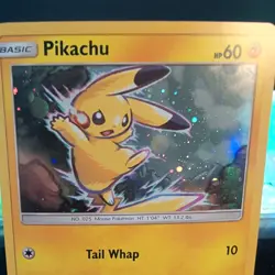 Pikachu SM98 Black Star Holo Promo Card Sun and Moon Nm - Image 3
