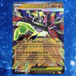 MEGA ZYGARDE EX Card • RR 047/088 Holo • Pokemon: ME - Perfect Order - Image 1