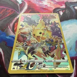 Pikachu (Secret) 160/159 Crown Zenith Full Art Holo Pokemon Card - Image 3