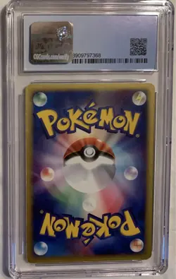 CGC 6 Rayquaza Ex Japanese Holographic Pokemon Card - Image 4