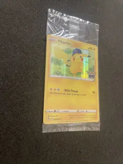Pokemon/Pokemon GO Prerelease Pikachu Holo Foil Promo Card #028/078 Sealed - Image 4