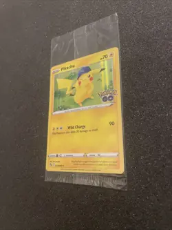 Pokemon/Pokemon GO Prerelease Pikachu Holo Foil Promo Card #028/078 Sealed - Image 5