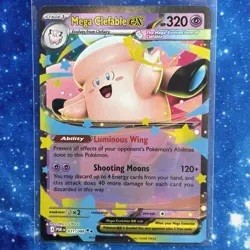 MEGA CLEFABLE EX Card • RR 031/088 Holo • Pokemon: ME - Perfect Order - Image 1