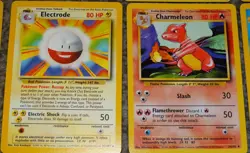 POKEMON CARDS BASE SET NON-HOLO LOT of 65 of 86 CARDS 1999 - Image 3