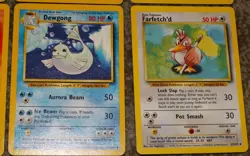 POKEMON CARDS BASE SET NON-HOLO LOT of 65 of 86 CARDS 1999 - Image 4
