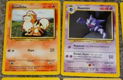 POKEMON CARDS BASE SET NON-HOLO LOT of 65 of 86 CARDS 1999 - Image 5