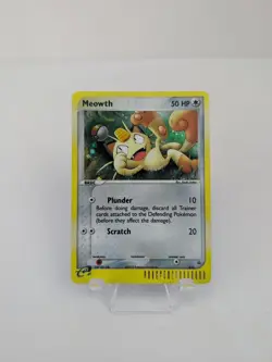 Pokemon Meowth 013 Nintendo Promo Holo 50 HP 2003 English TCG Card - Image 1