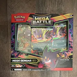 Pokemon Mega Battle Deck Mega Gengar ex 60 Cards Foil Deck Box Playmat Coin - Image 1