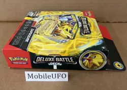 Pokemon Deluxe Battle Deck Zapdos ex Foil w/60 Card Deck Coin Box Set Sealed - Image 4