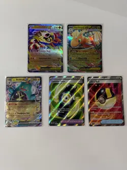 Pokemon TCG Lot Of 5 Ascended Heroes Cards - Pack Fresh! - Image 1