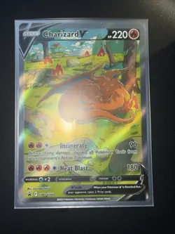 Pokemon TCG Charizard v SWSH260 Sword & Shield Promo Card NM Condition - Image 1