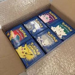 Unopened 1999 Burger King/Nintendo Pokemon 23K Gold Plated Full Trading Card Set - Image 1