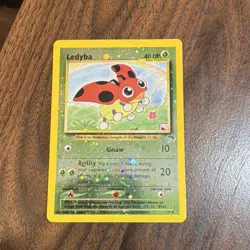 Pokemon Ledyba 07/18 Southern Islands Promo Reverse Holo 40 HP English Card - Image 1
