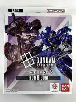 Gundam Card Game IRON BLOOM Starter Deck ST-05 TCG Factory Sealed ENGLISH Bandai - Image 1