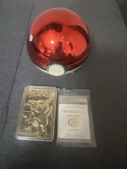 Pokemon 23K Gold-Plated Pikachu Card Burger King 1999 - Image 1