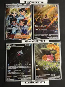 Paldean Fates/ Paldea Evolved Pokemon Card Lot: Art/Illustration Rare & Full Art - Image 1